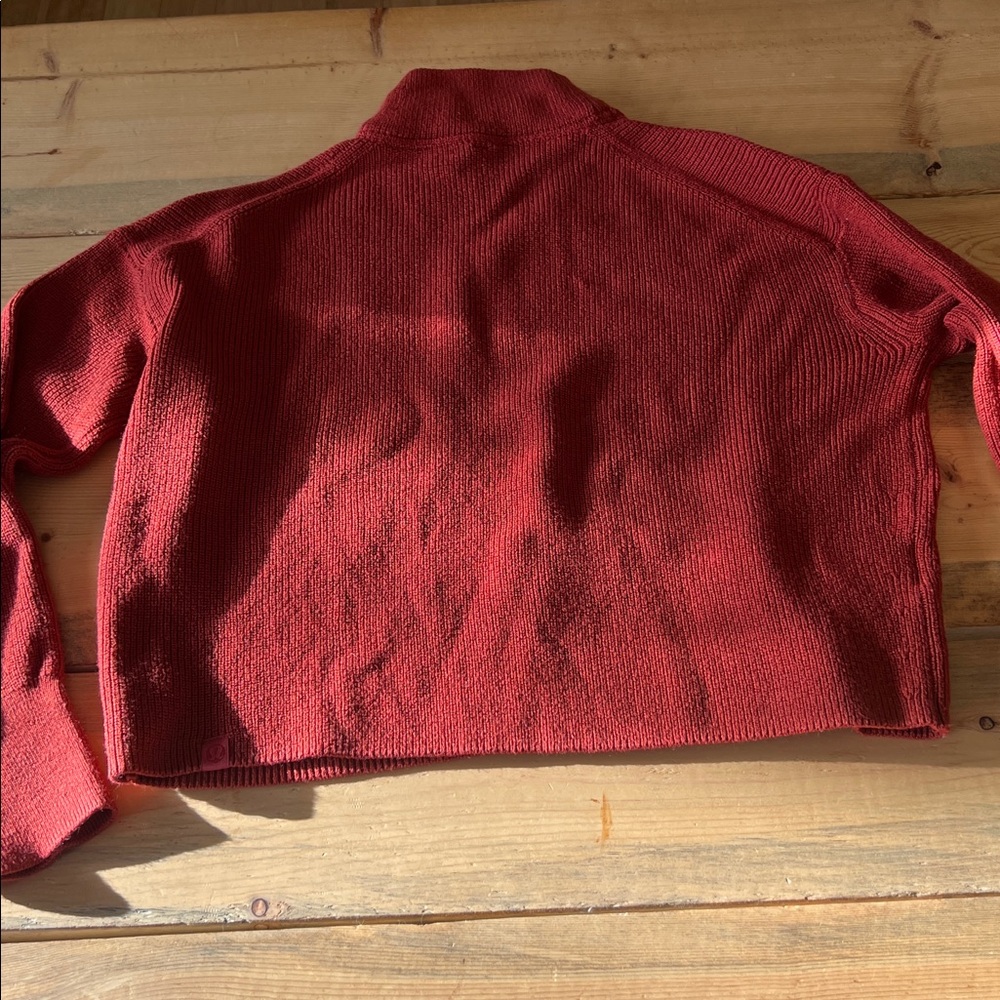 Lululemon Merino Wool-Blend Mock Neck Sweater size 6 - Picture 7 of 8